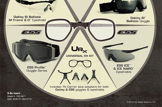 AGGRESSOR GROUP WEB SHOP / U-RX Insert (ESS/OAKLEY) / ESS